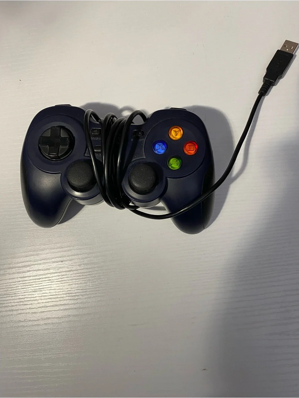 Logitech F310 Gamepad Wired USB PC Controller Blue G-U0001 840-000058 Game Pad